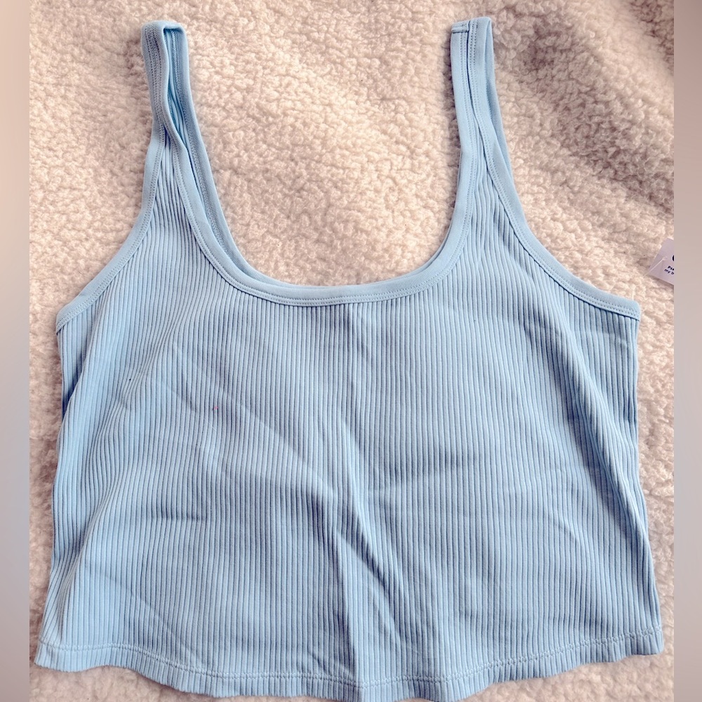 Old navy light blue tank top